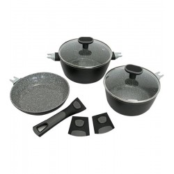 Jogo 3 Panelas In Versat Cook Black